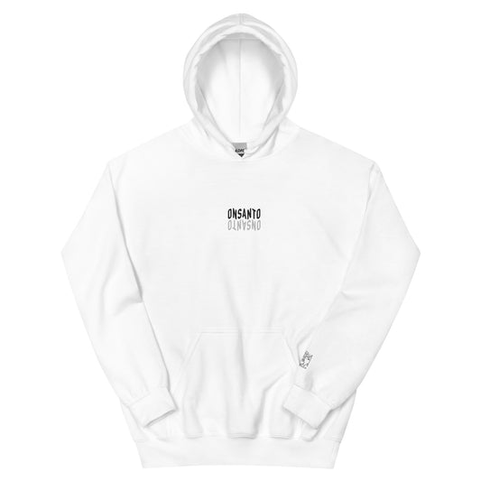 Onsanto basic white Hoodie - Onsanto